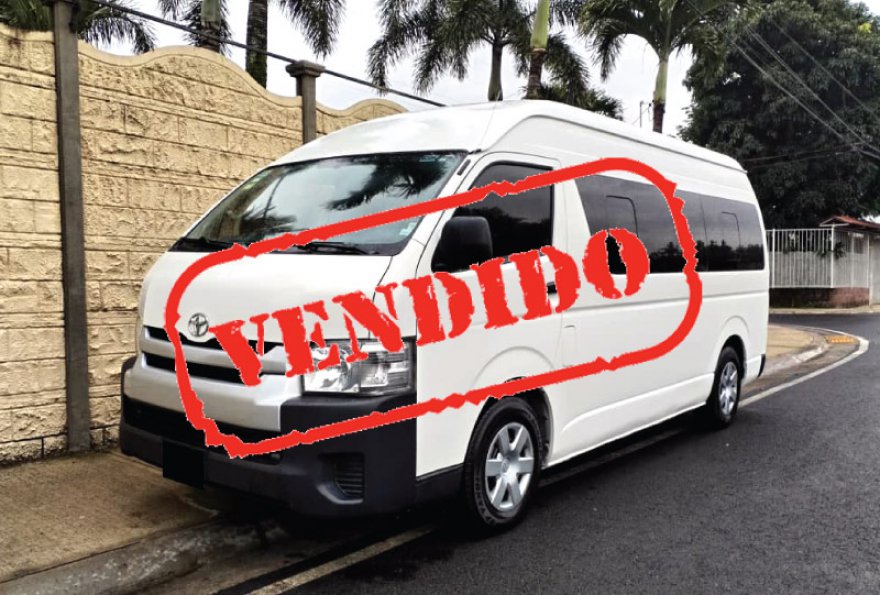 Toyota Hiace Techo Alto 2019